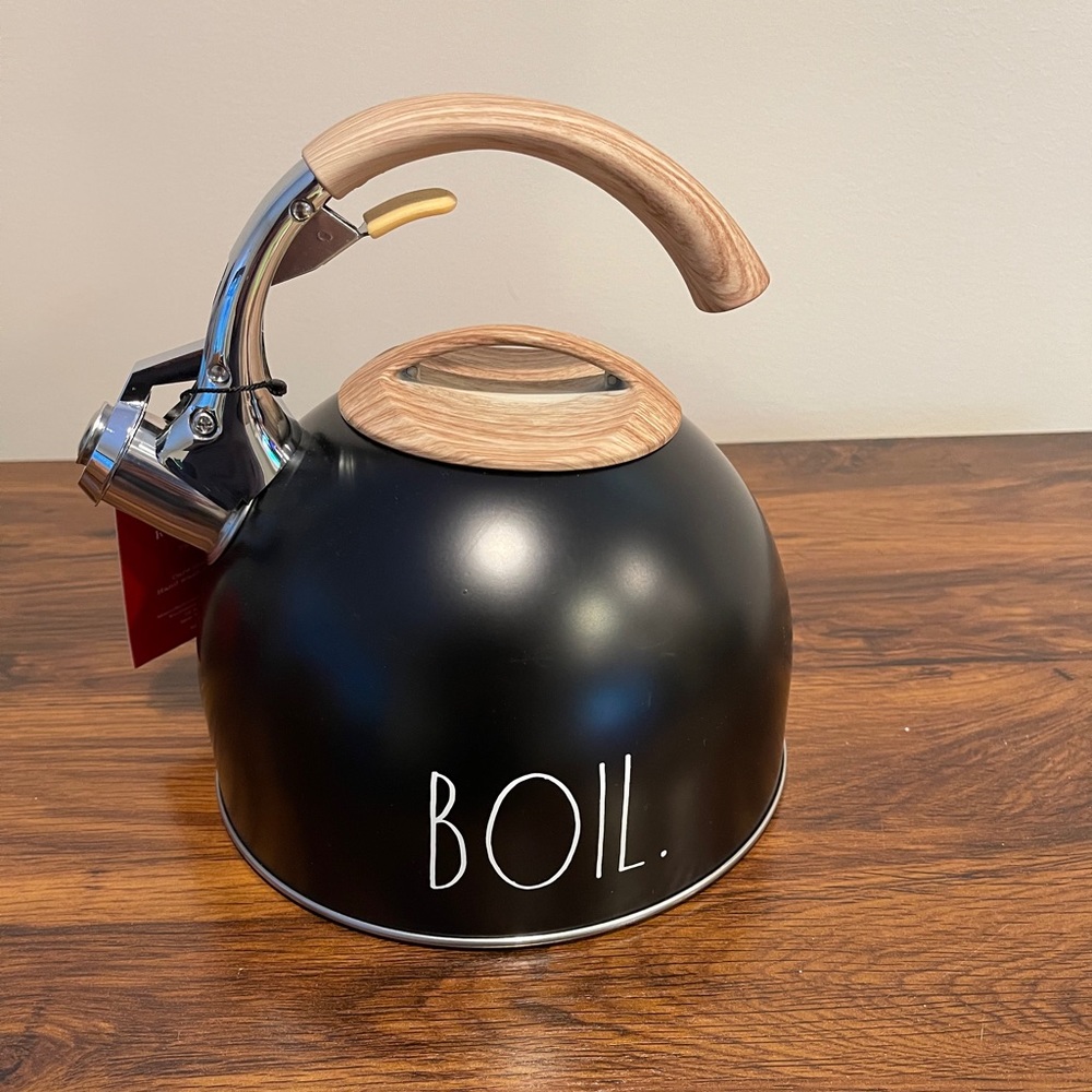 Rae Dunn BOIL Teapot